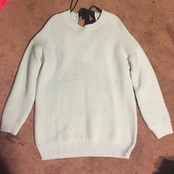 Long sleeve knitted sweater