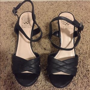 Vince Camuto Black Heels