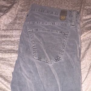 AG light blue corduroys