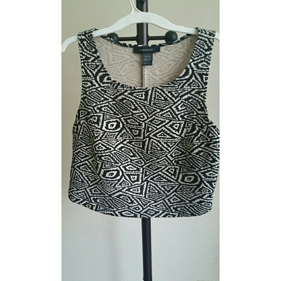 Print  crop top