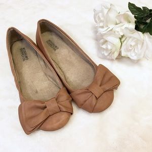 Faux Suede Flats