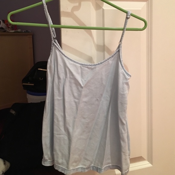 Blue tank top