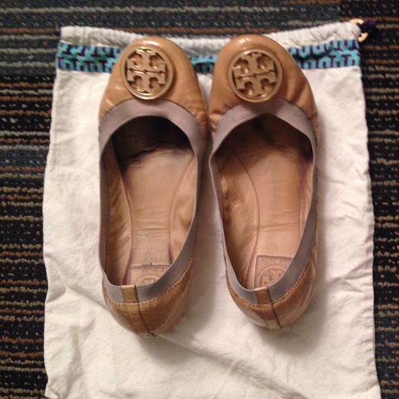 Tory Burch Caroline Patented flats
