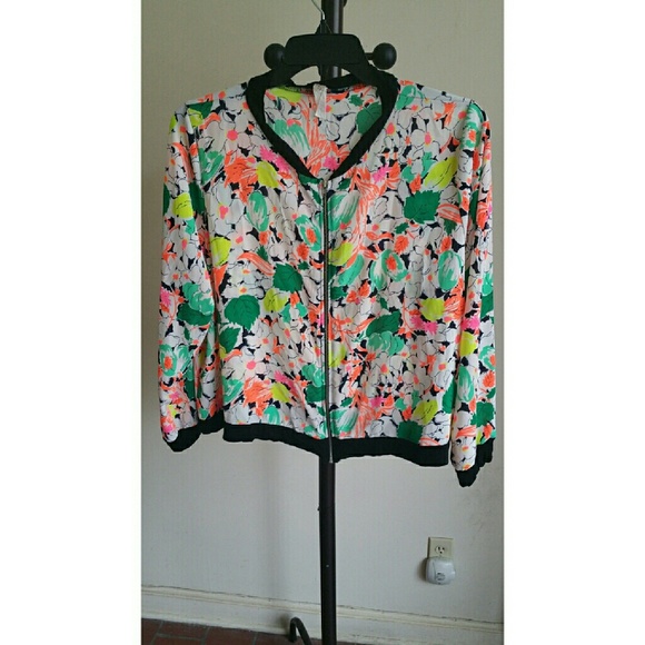 Multi color bomber
