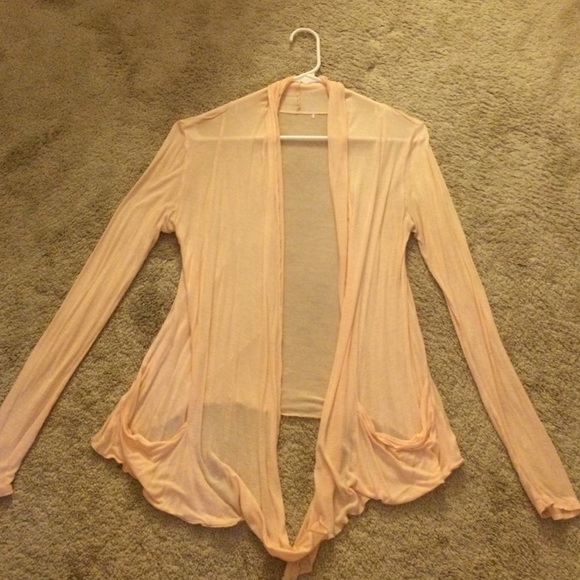 Pale Pink Cardigan