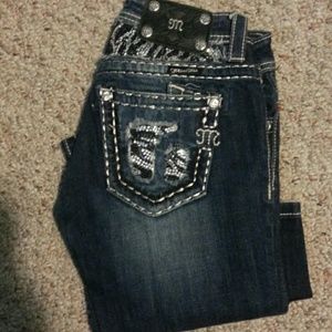 Miss me dk colored jeans