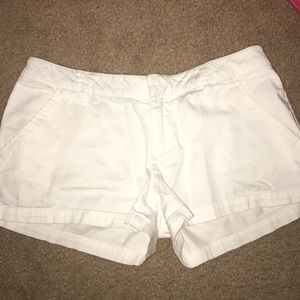White Shorts
