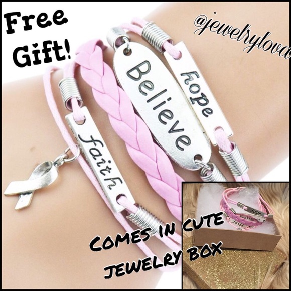 Breast Cancer Awareness Bracelet