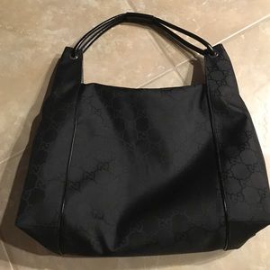 Authentic Black Gucci bag