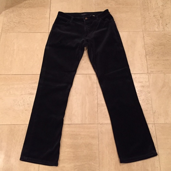 Earl Jean brand women's velvet pants.