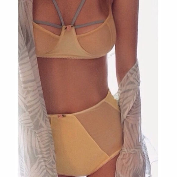 SOLD For Love and Lemons Lemon Drop Skivvies S - Picture 2 of 3