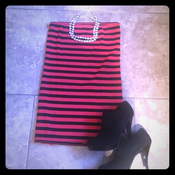 VS Victoria's Secret striped 3-in-1 dress