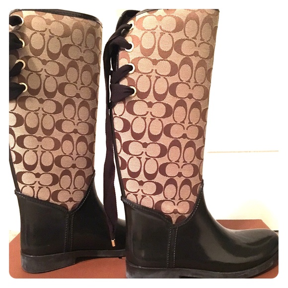 Coach Rain boots