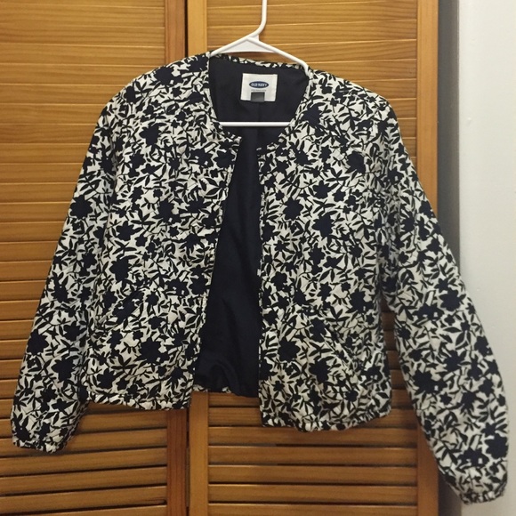 Old Navy floral bomber - small