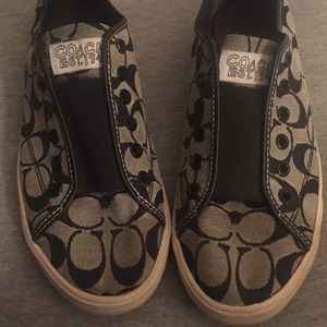 Coach slip on (worn)
