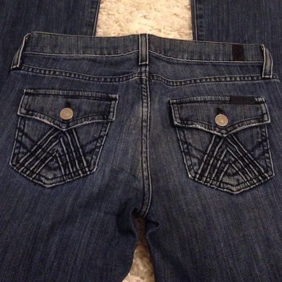 7 for all Mankind Bootcut Jeans. - Picture 2 of 4