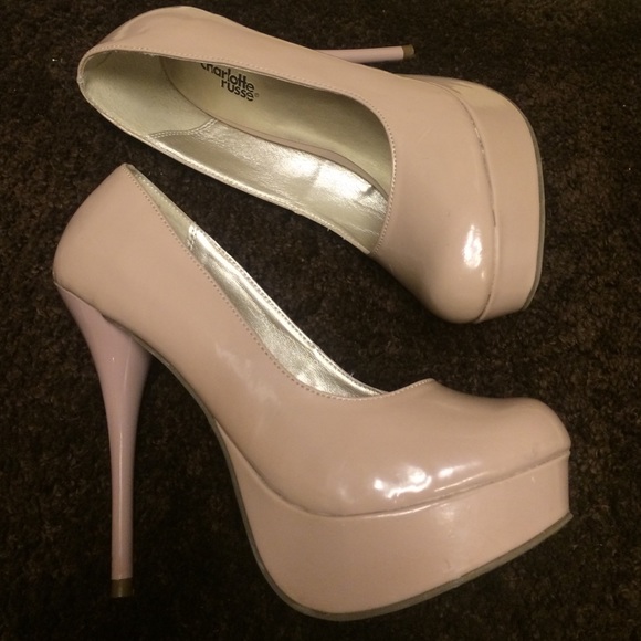 Nude Charlotte Russe Heels Size 8