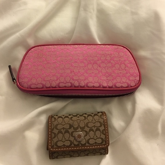 Coach glasses and contact cases