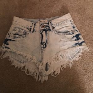 Jean shorts