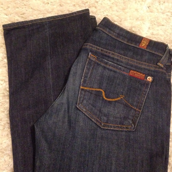 7 for all Mankind Bootcut Jeans.