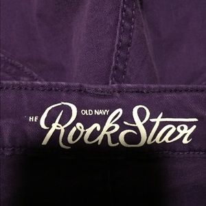 Purple ON Rockstar Jeans