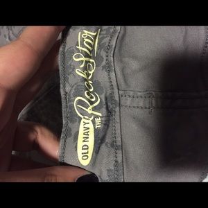 ON Gray Floral Jeans