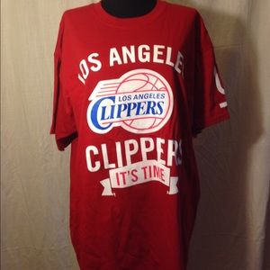 Brand new CLIPPERS T-shirt. XL. In Beverly Hills.
