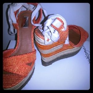 Halogen Wedge Sandals