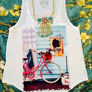 White Tank Top