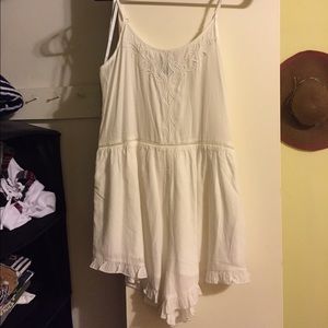 Minkpink white romper