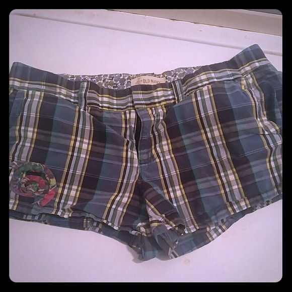 Plaid shorts