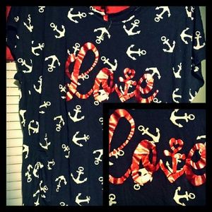 "Love" Anchor shirt