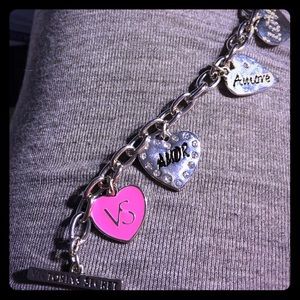 Victoria's Secret Love Bling Charm Bracelet
