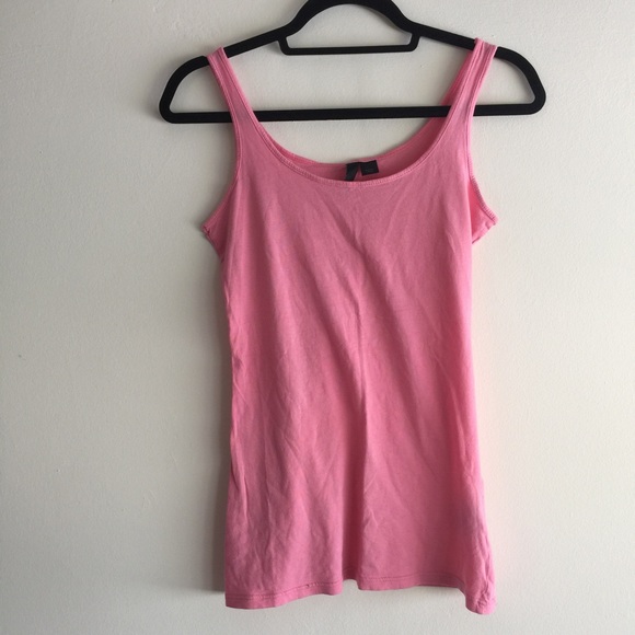 Divided by H&M Pink Basic Tank Top - Size 6