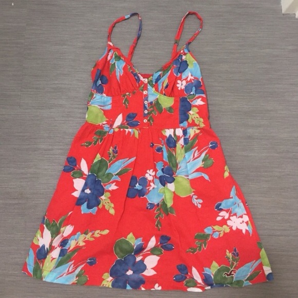 ✨Vibrant Floral Hollister Dress✨