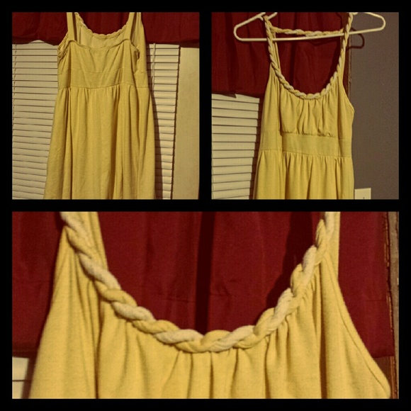 Cute yellow summer dress