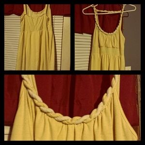 Cute yellow summer dress