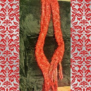 Very warm long winter scarf