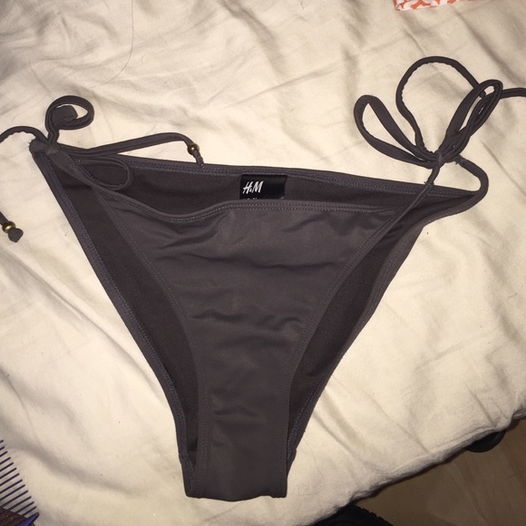 gray h&m bikini bottom