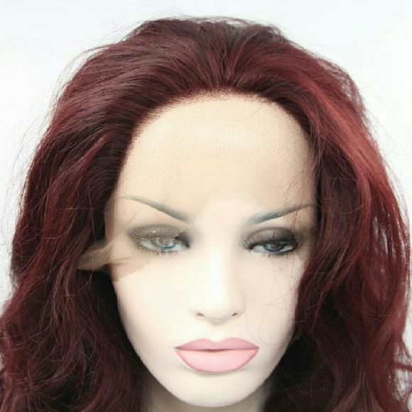 Beautiful  Red Brown Lacefront Wig  22-24 inches!! main image 3