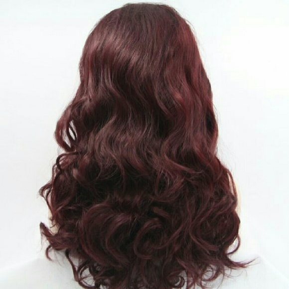 Beautiful  Red Brown Lacefront Wig  22-24 inches!! main image 2