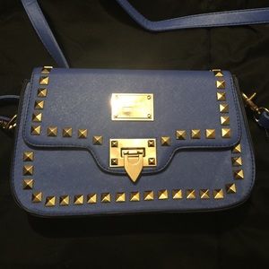 Royal blue Michael Kors crossbody