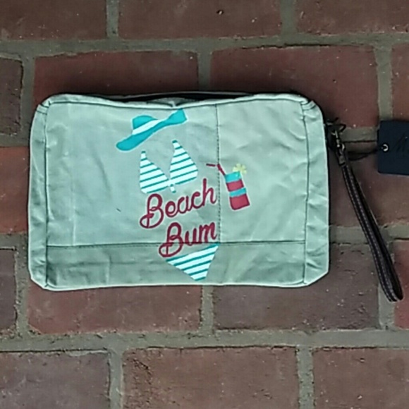 LAST ONE! Mona B Beach Bum Wet Bag Beach Bag - Picture 2 of 4