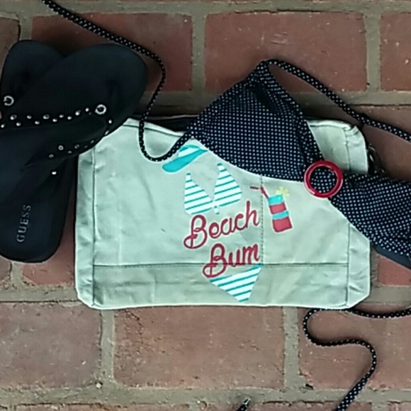 LAST ONE! Mona B Beach Bum Wet Bag Beach Bag - Picture 4 of 4