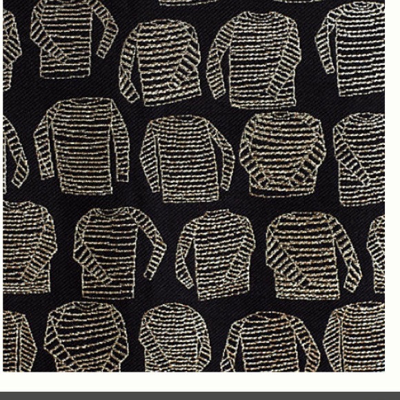 Unique shirt patterned pencil skirt. So fun! - Picture 3 of 4