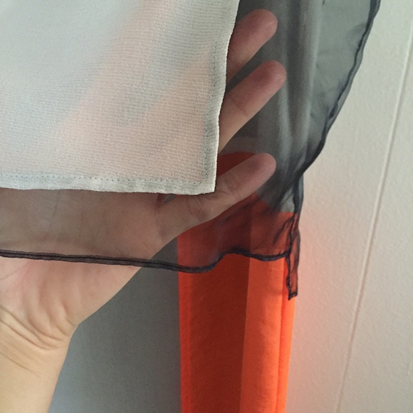 Helmut Lang Colorblock dress sz 0 - Picture 4 of 4