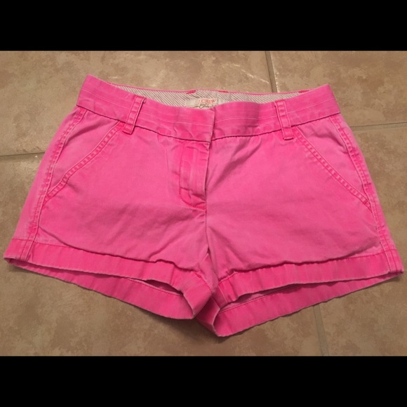 J crew chino shorts 3 inch