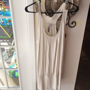Cream colored dress