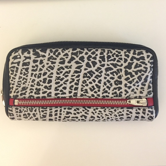 Alexander Wang Large Fumo Leather Wallet