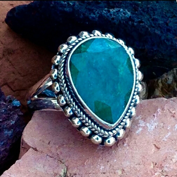 SAMUEL B. SIGNATURE COLLECTION 925 EMERALD RING